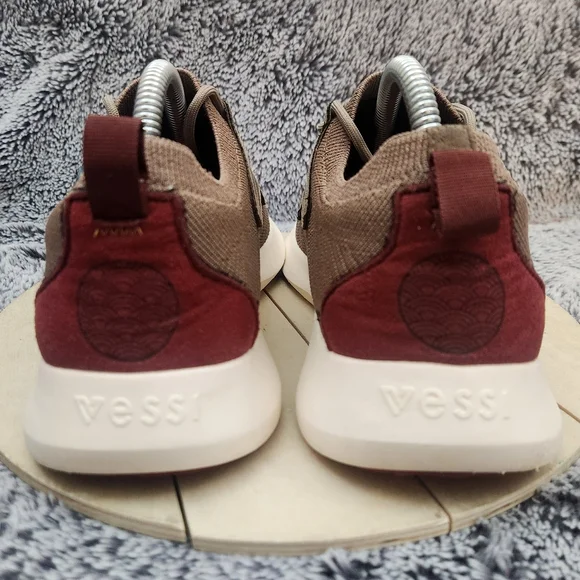 Vessi Everyday 2.0 Running Shoes Sneakers Women's Size 9 Waterproof Brown - Picture 7 of 9